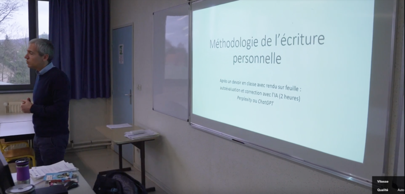 IA et enseignement des langues e IA